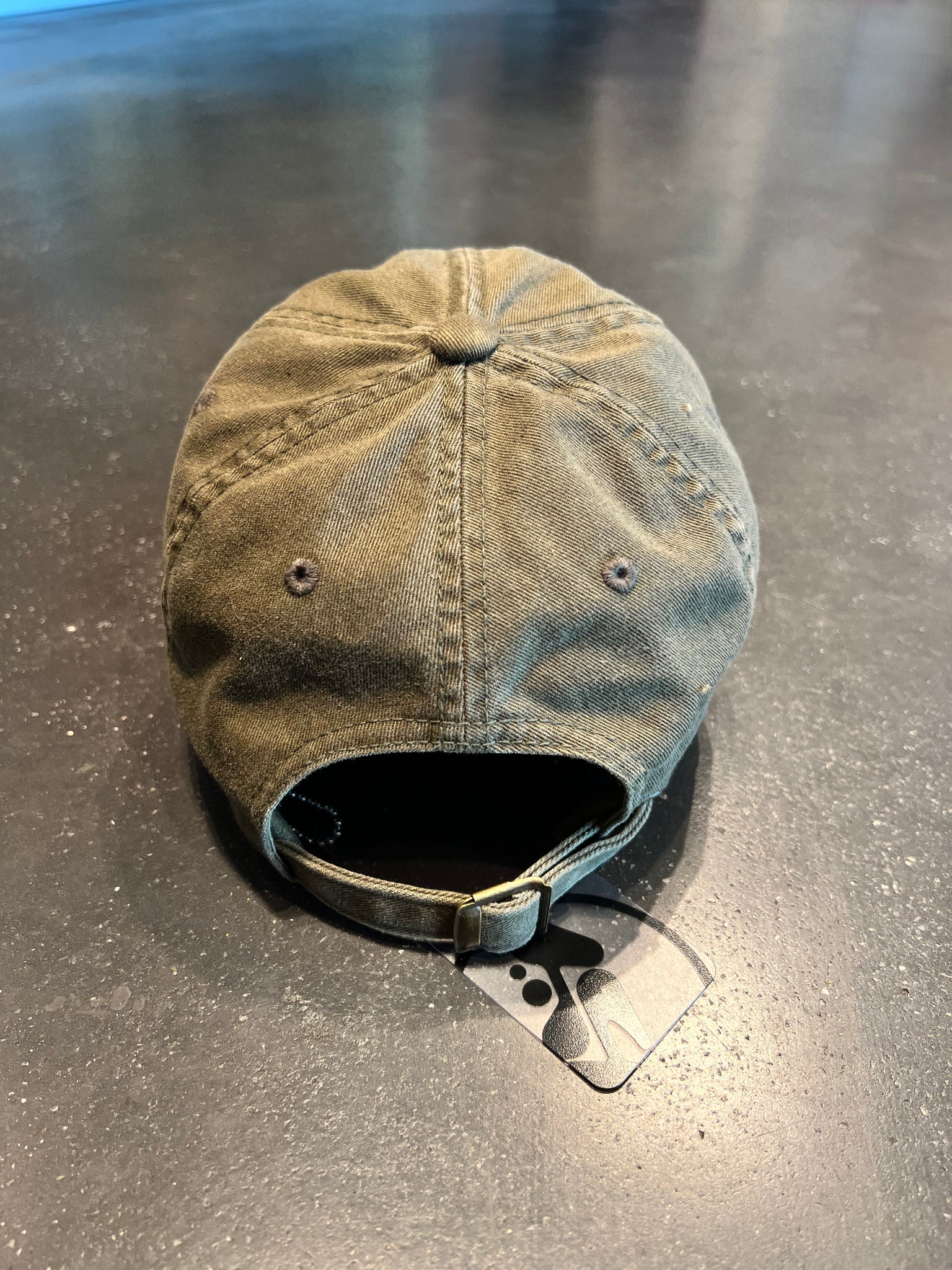 Destroyed logo cap